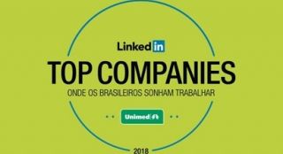 Unimed é a 3ª empresa que os brasileiros mais sonham em trabalhar